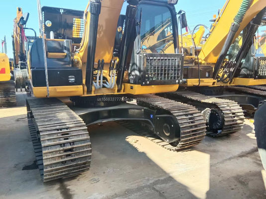 Excavadora usada CAT 320D2 Máquinas de 32 toneladas de Large Caterpillar con marcas originales