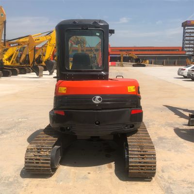Excavadora Kubota KX U55 y gran rendimiento para los requisitos de sus clientes