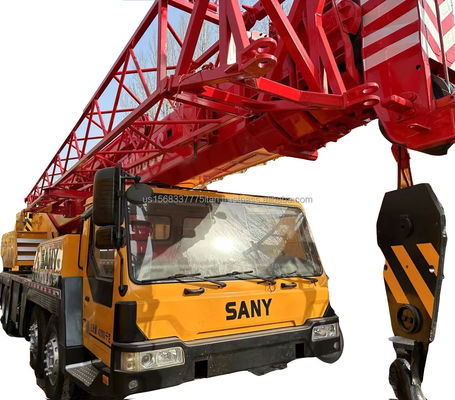 SANY válvula hidráulica utilizada STC500S grúa en buen estado y 4,5 toneladas Max. carga de elevación