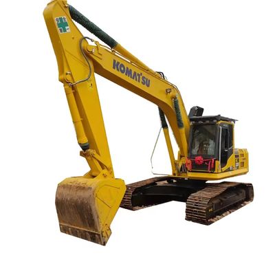 Excavadora Komatsu PC220 con cilindro hidráulico original y capacidad de cubo de 1.2M3