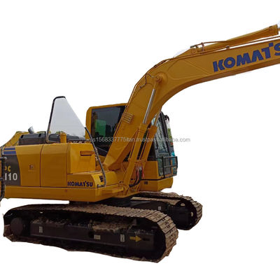 Komatsu PC110-8 Excavadora hidráulica de rastreo de 11 toneladas Japón utilizado con 0-2000 horas de trabajo