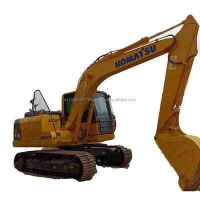 2016 Japón Usado Komatsu PC110 Excavadora de 11 toneladas con bomba hidráulica original en Japón