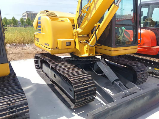 2016 Komatsu PC60 Excavadora usada Excavadora hidráulica Crawler original válvula hidráulica