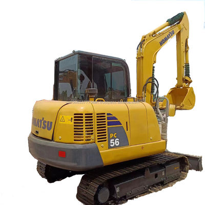 2016 Komatsu PC60 Excavadora usada Excavadora hidráulica Crawler original válvula hidráulica