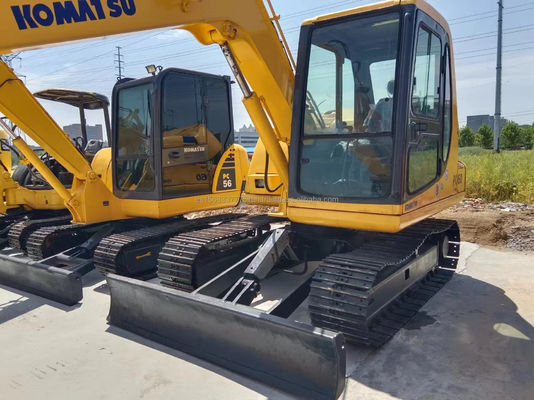 2016 Komatsu PC60 Excavadora usada Excavadora hidráulica Crawler original válvula hidráulica