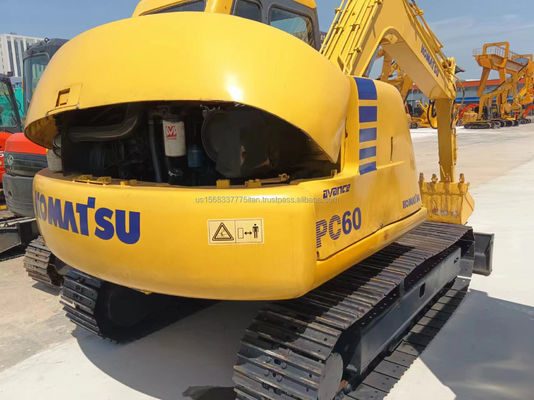 2016 Komatsu PC60 Excavadora usada Excavadora hidráulica Crawler original válvula hidráulica