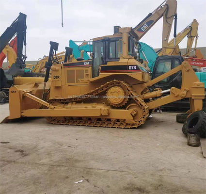 Bulldozer japonés CAT D7R de segunda mano de 2016 con excelente maniobrabilidad