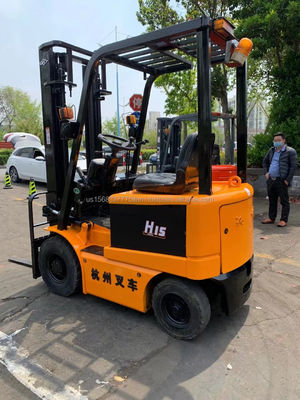 Año 2012 Hangzhou Forklift H15 J15 carretillas diésel de segunda mano con longitud de horquilla de 2 m