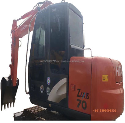 Las excavadoras Hitachi ZX70 utilizadas en un 99% Original hecha en Japón con un peso de operación de 10 toneladas