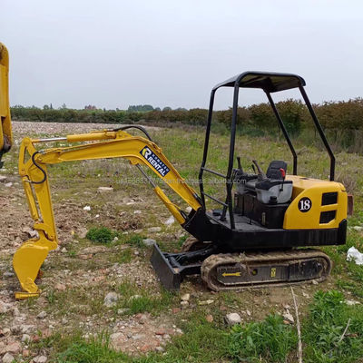 2016 Komatsu PC18 Mini Excavadora Usada Excavadora de rastreo hidráulico de 2 toneladas de peso operativo