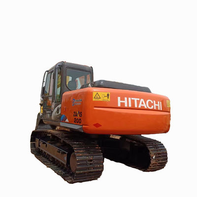 20 toneladas Hitachi ZX200 excavadora Japón máquina de construcción usada con bajo peso de la máquina