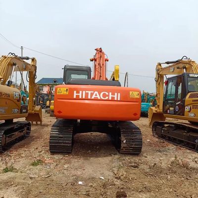 98kw Hitachi zx200 90% 12 toneladas de segunda mano EPA máquina excavadora excavadora usada