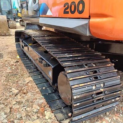 98kw Hitachi zx200 90% 12 toneladas de segunda mano EPA máquina excavadora excavadora usada