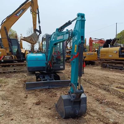 Peso de la máquina 6000 KG SUNWARD SWE60E Excavadora multifunción Mini Excavadora de 6 toneladas