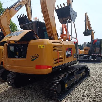 9500 KG Mini excavadora Caterpillar SY95 en buen estado con motor de componentes centrales