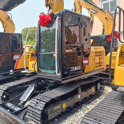9500 KG Mini excavadora Caterpillar SY95 en buen estado con motor de componentes centrales