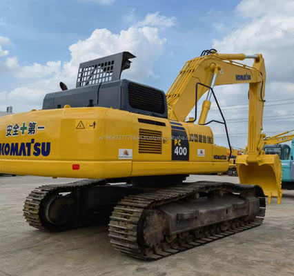 Máquina excavadora de Shanghai Komatsu PC400-8 Excavadora de 40 toneladas con válvula hidráulica original